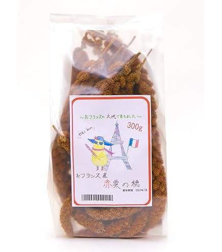 Amazon | 【300g】フランス産 赤粟穂 小鳥の餌 フード 天然 無添加